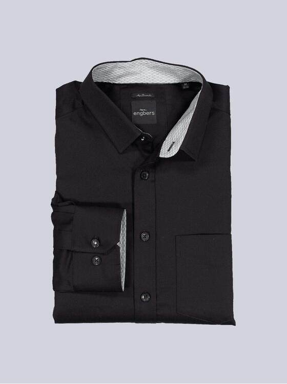 engbers Herren Hemd "My Favorite" Schwarz 35453