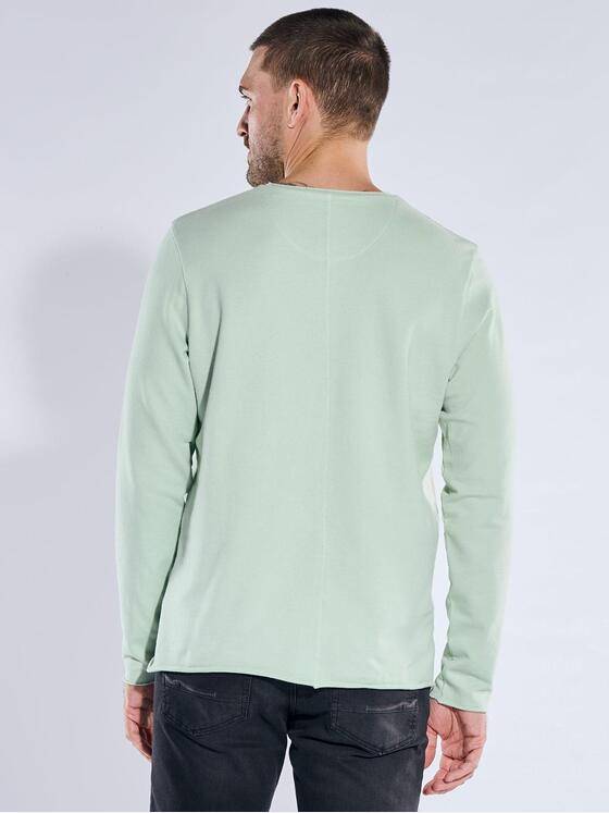 emilio adani Herren Rundhals Shirt Hellgruen 40425