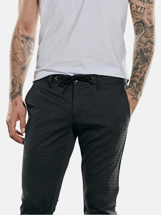 emilio adani Herren Hose im Retro-Look Grau 31992