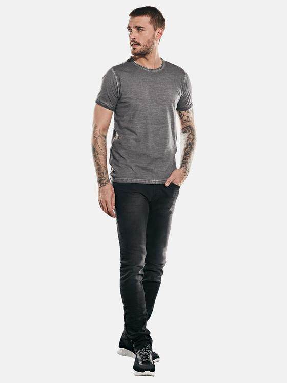 emilio adani Herren T-Shirt rundhals Grau 31832