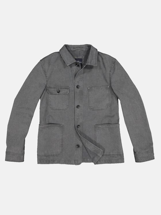 engbers Herren Sakko in Overshirt-Optik Grün 32598