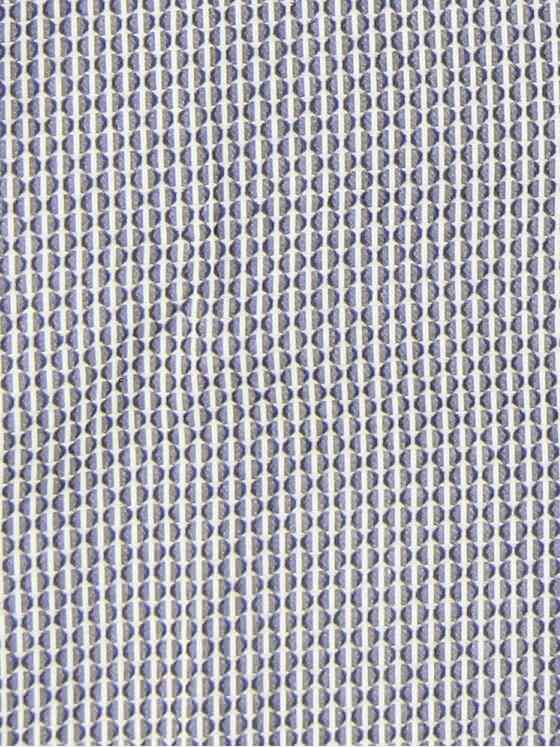 emilio adani Herren Printhemd mit feiner Struktur Blau 30323