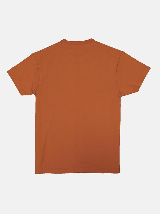 engbers Herren Basic-Shirt "My Favorite" organic Rostorange 33844