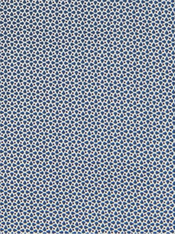 engbers Herren Kurzarm-Hemd-gemustert Saphirblau 31592