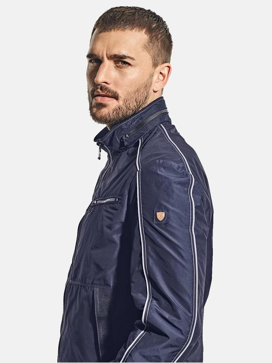 emilio adani Herren Strukturblouson Blau 31044