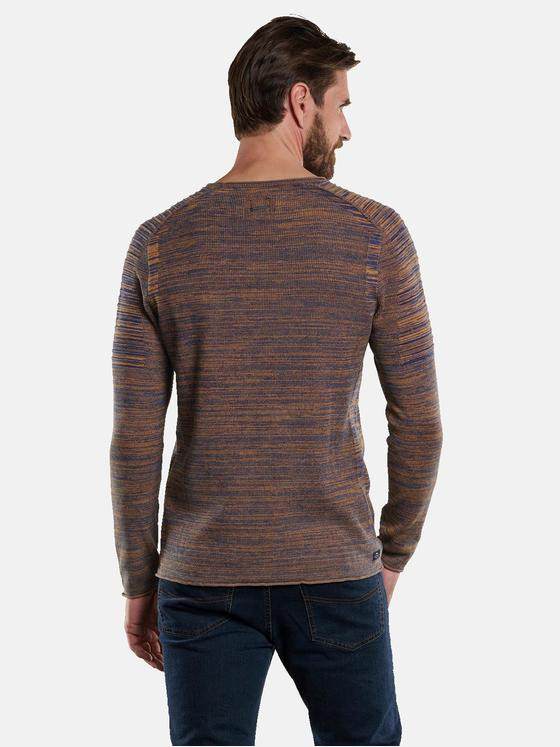 engbers Herren Pullover meliert Orange 34130