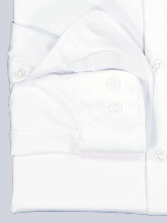 emilio adani Herren Funktionshemd langarm Reinweiss 39420