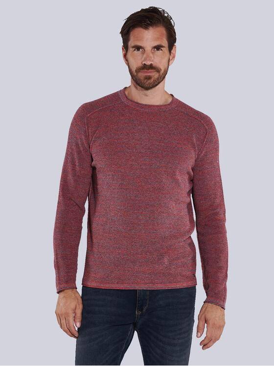engbers Herren Pullover regular Feuerrot 36099