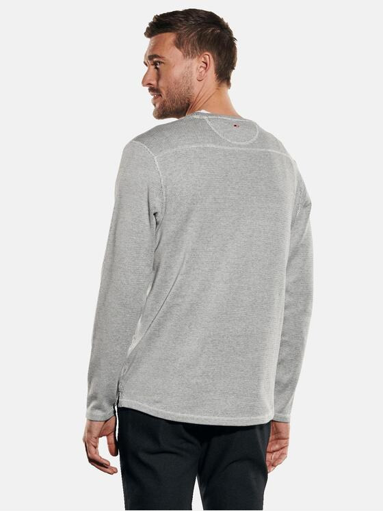 emilio adani Herren Pullover slim fit Grau 35248