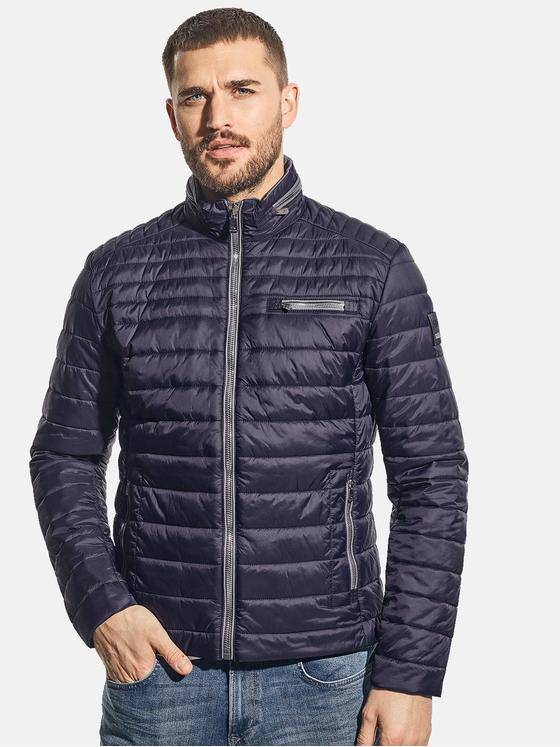 emilio adani Herren Sportive Steppjacke Blau 31038