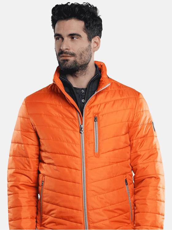 engbers Herren Sportive Steppjacke in Trendfarbe Dunkelorange 31031