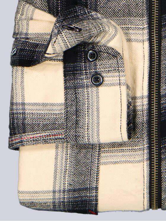 engbers Herren Overshirt kariert Schwarz 39427