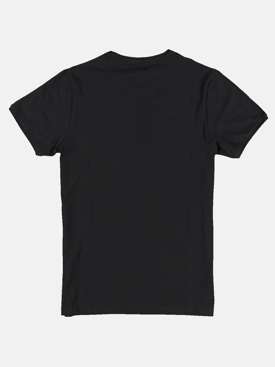 emilio adani Herren Basic-Shirt "My Favorite" Schwarz 35989