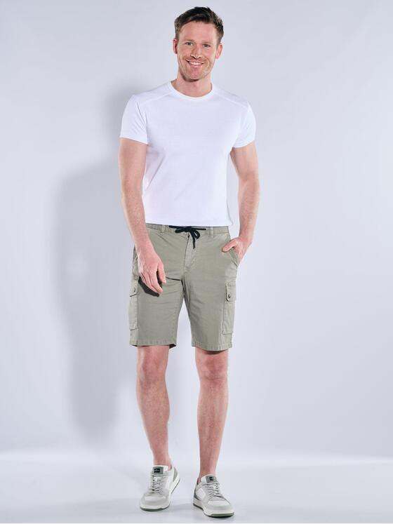 engbers Herren Cargo-Bermuda mit Tunnelzug Khaki 39022