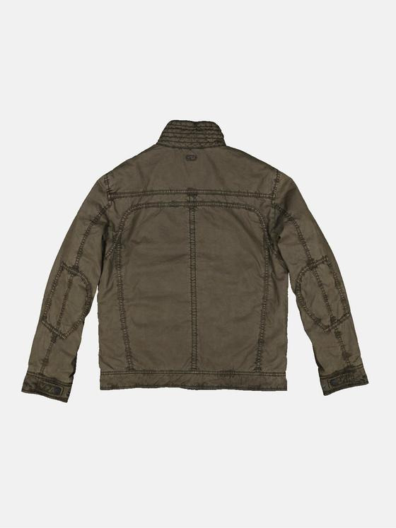 engbers Herren Baumwoll-Jacke regular Oliv 33559