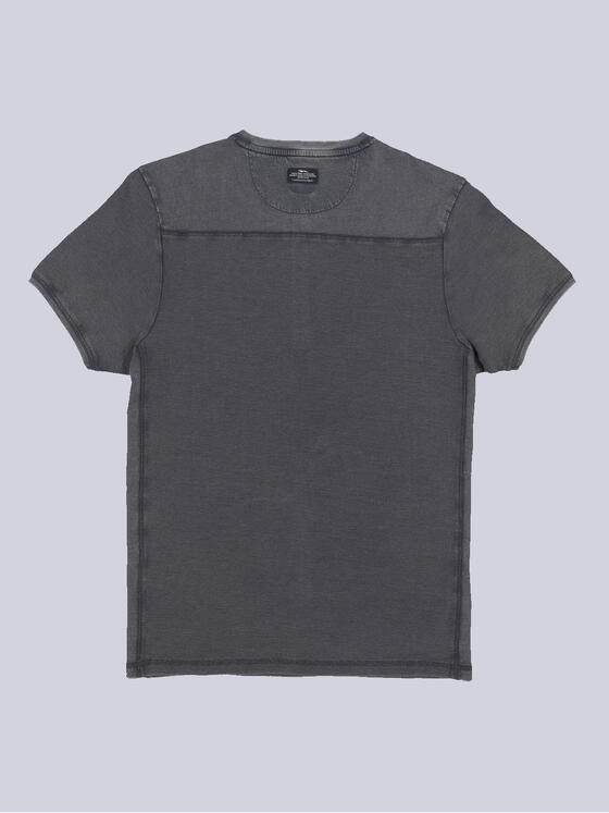 engbers Herren Henley-Shirt uni Blau 35355