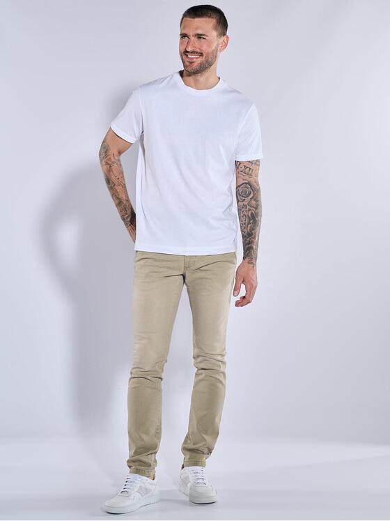 emilio adani Herren Super-Stretch-Jeans slim fit Beige 37313