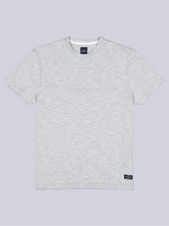 engbers Herren T-Shirt uni Silbergrau 38342
