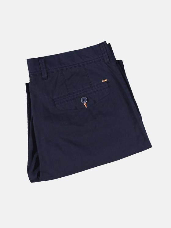 emilio adani Herren Chino-Short regular Blau 31615