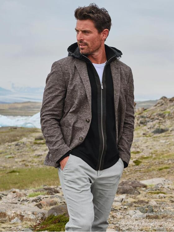engbers Herren Freizeit-Sakko regular Braun 35498