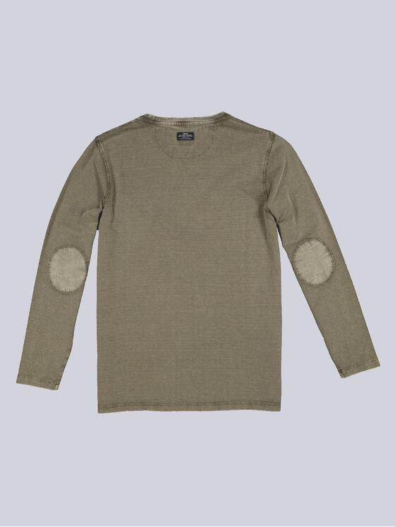 engbers Herren Langarm-Shirt strukturiert Braun 34165