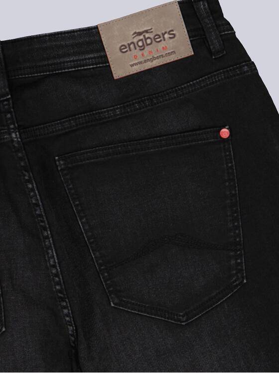 engbers Herren Super-Stretch-Jeans slim fit Schwarz 36268