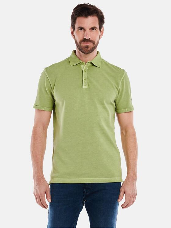 engbers Herren Polo-Shirt slim fit Grün 35124