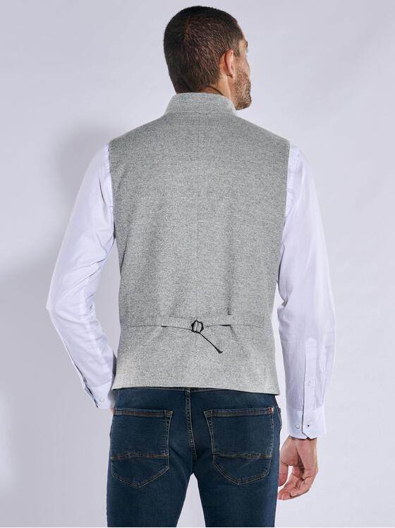 engbers Herren Sakko-Weste slim fit Grau 37264