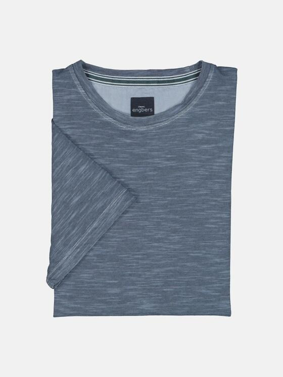 engbers Herren T-Shirt meliert Indigoblau 36333