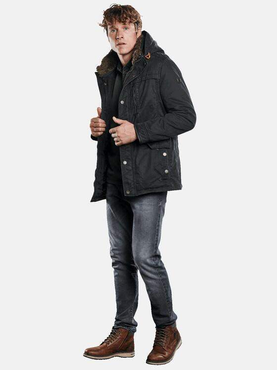 engbers Herren Gewaschene Baumwolljacke Oliv 30764