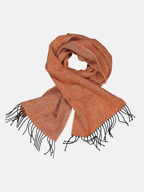 emilio adani Herren Schal meliert Orange 33963