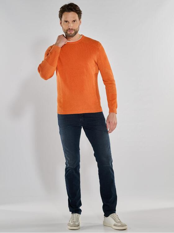 engbers Herren Pullover regular Orange 36850