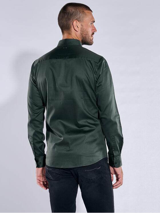 emilio adani Herren Langarm-Hemd "My Favorite" Grün 36206