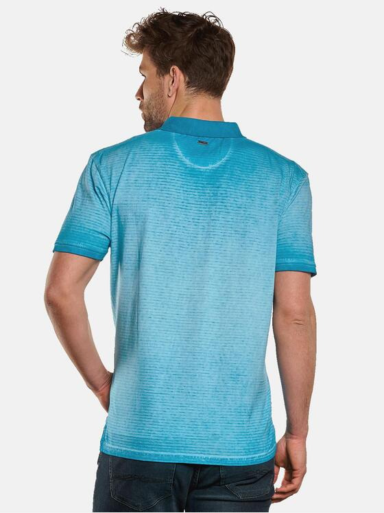 engbers Herren Polo-Shirt strukturiert Türkis 33133
