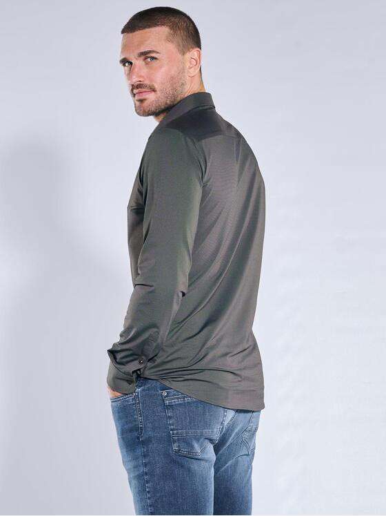 emilio adani Herren Innovatives Funktionshemd Anthrazit 39848