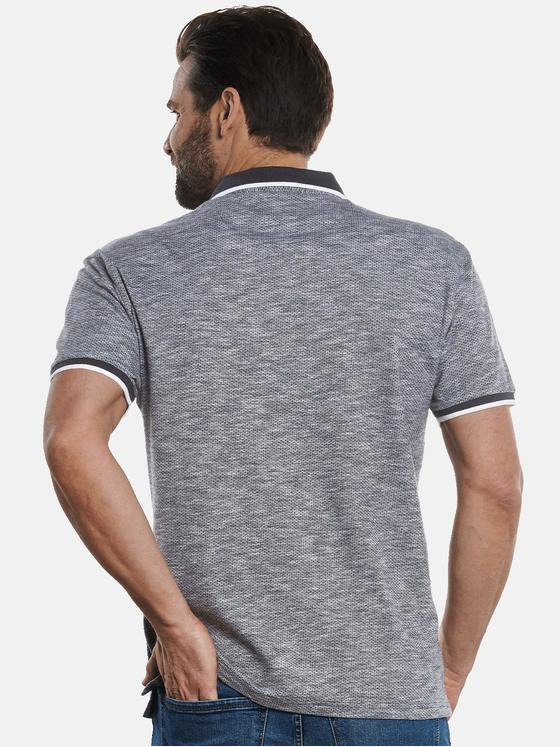 engbers Herren Polo-Shirt in Jaquard-Optik Brilliantblau 32043
