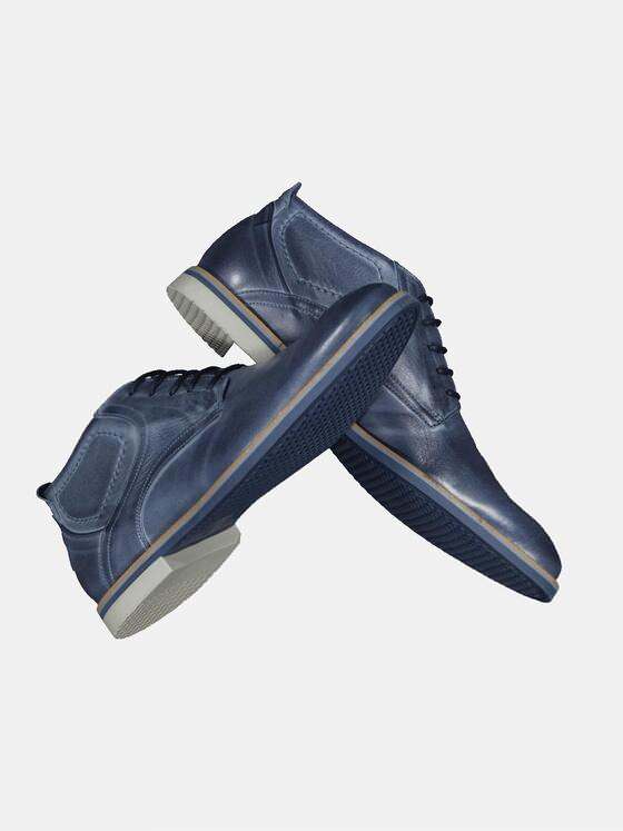 engbers Herren Business-Schuh sportiv Saphirblau 32609