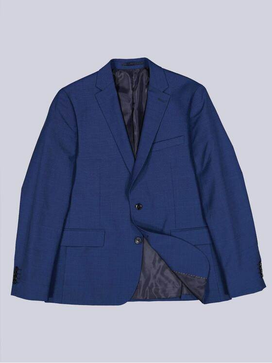 emilio adani Herren Anzug-Sakko slim fit Blau 38436