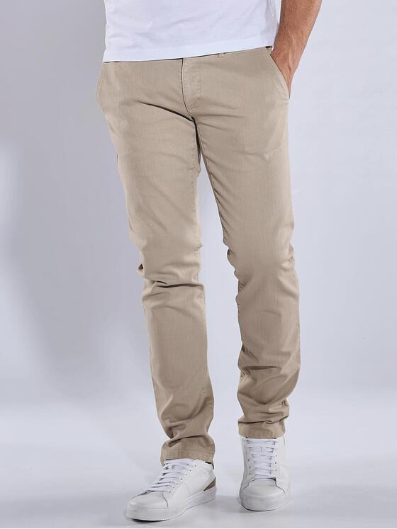 emilio adani Herren Chino slim fit Beige 36705