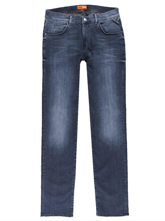 emilio adani Herren Super-Stretch-Jeans slim fit Blau 37317