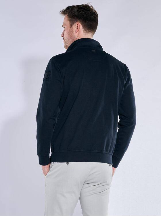 engbers Herren Sweatjacke regular Saphirblau 38306