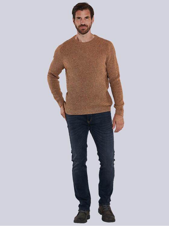 engbers Herren Pullover meliert Orange 36089
