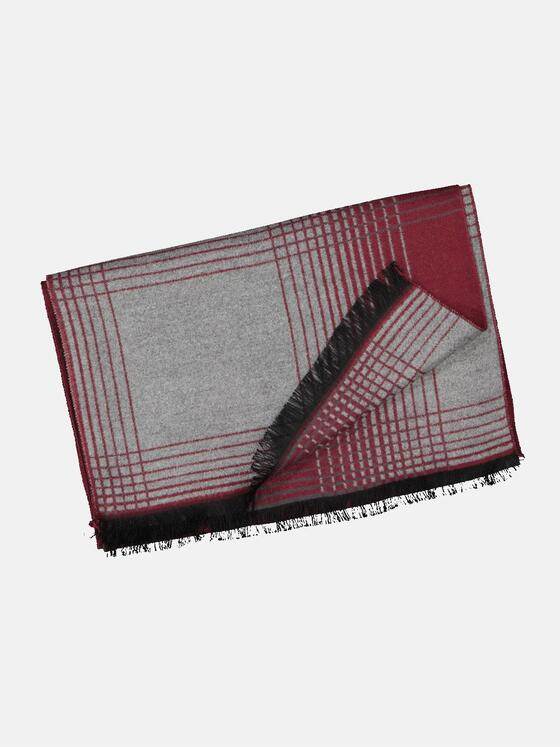 engbers Herren Schal uni Rot 35959