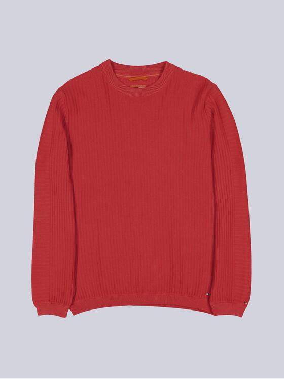 emilio adani Herren Pullover regular Rot 38301