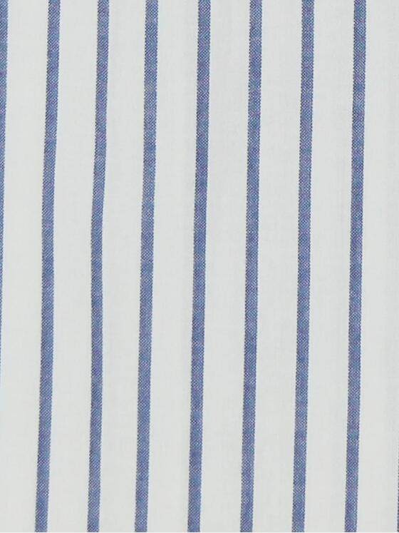 engbers Herren Gestreiftes Langarmhemd Marineblau 29520