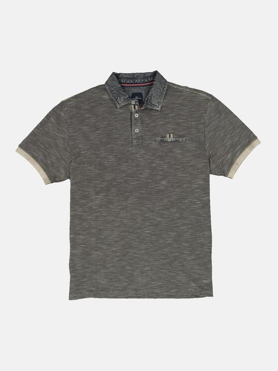 engbers Herren Polo-Shirt gemustert Braun 34530