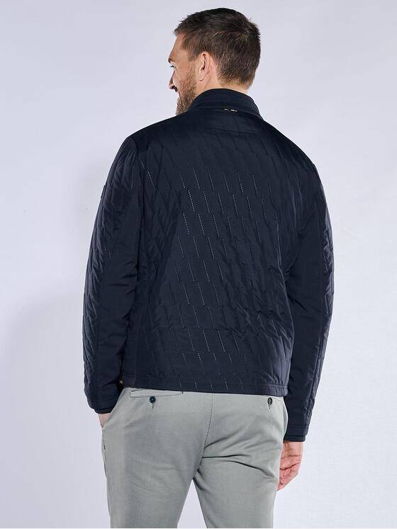 emilio adani Herren Steppjacke regular Blau 38298