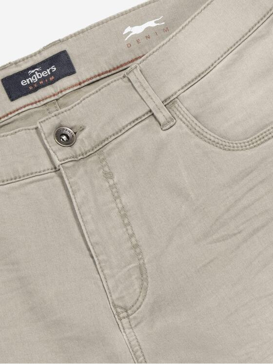 engbers Herren Super-Stretch-Jeans regular Beige 37201