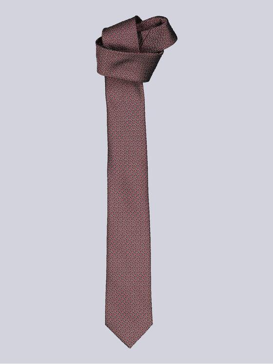 engbers Herren Krawatte gemustert Rot 35803