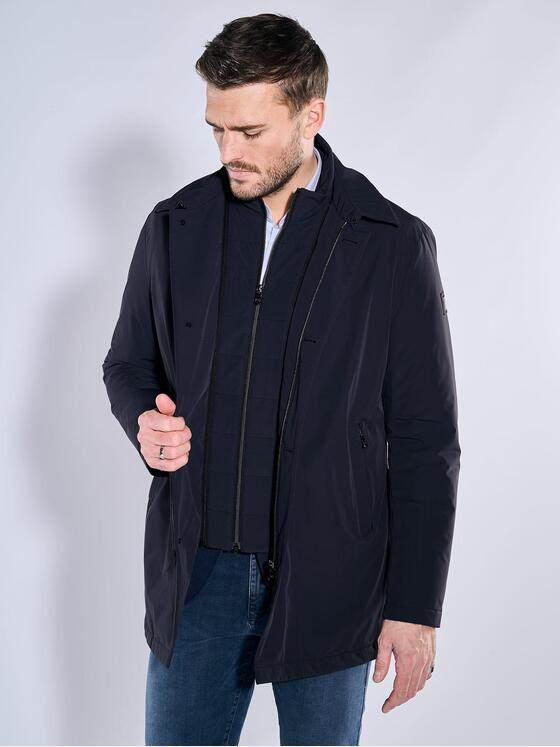 emilio adani Herren Funktionsjacke regular Blau 38218